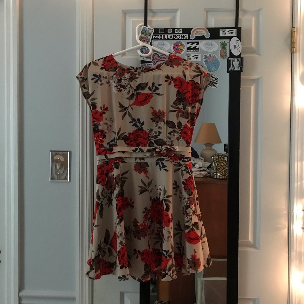 formal rose dress